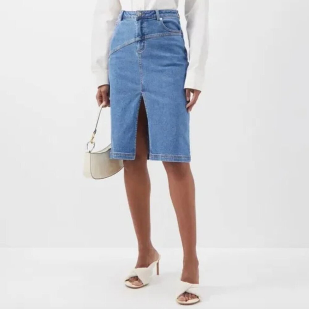 STAUD Hudson Demin Skirt Size 10